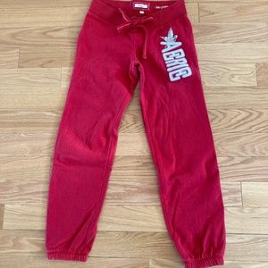ARIE Red Sweat pants